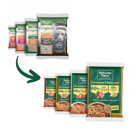 Natures Menu Block - 60% Multipack 300g X 12