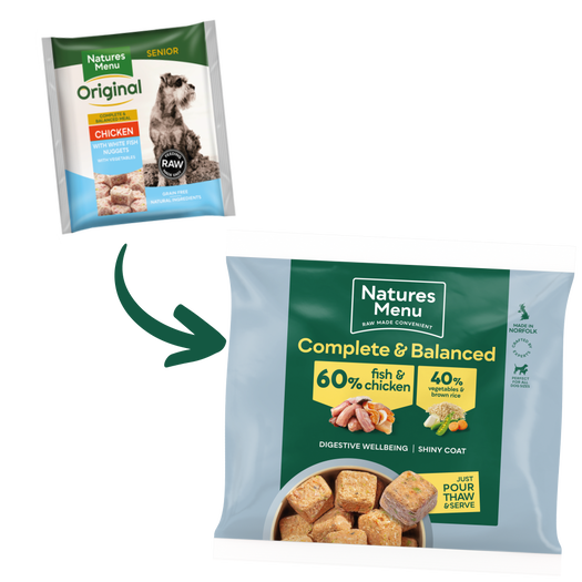 Natures Menu Nuggets - 60% Fish & Chicken 1kg