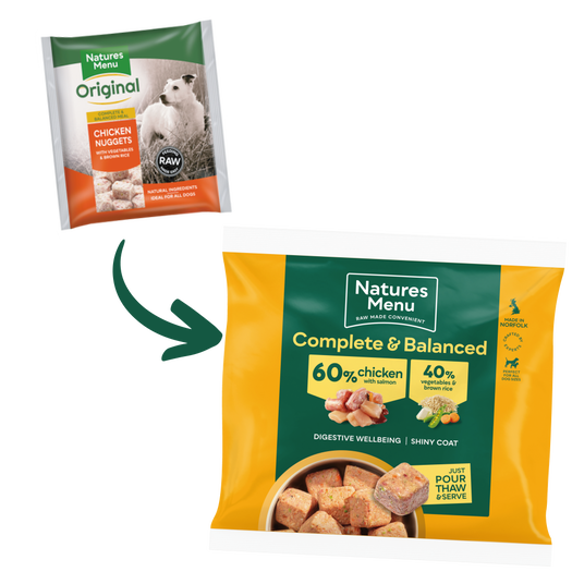 Natures Menu Nuggets - 60% Chicken & Salmon 1kg