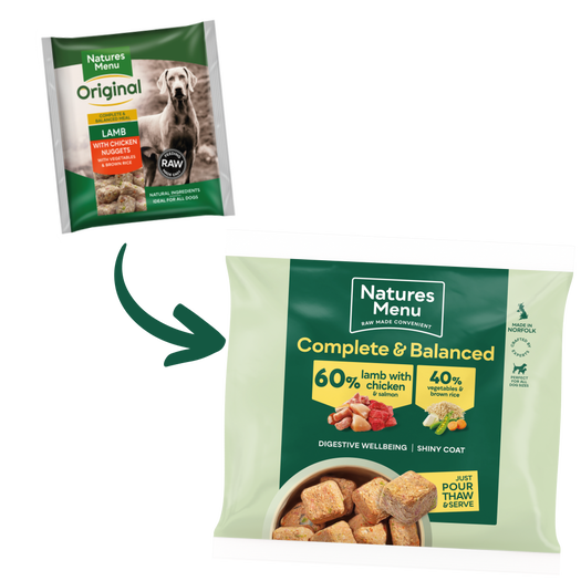 Natures Menu Nuggets - 60% Lamb & Chicken 1kg
