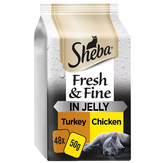 Sheba Fresh & Fine Chicken And Turkey