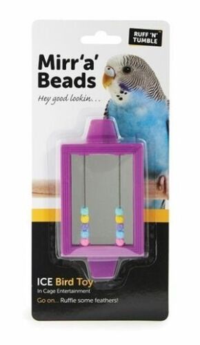 Ruff 'N' Tumble Mirr 'A' Beads Bird Toy