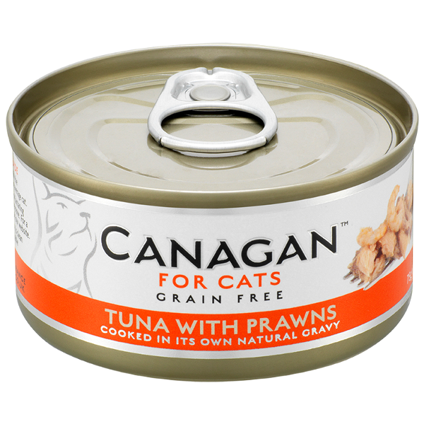 Canagan Cat Can Tuna With Prawns 75g
