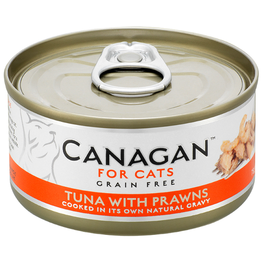 Canagan Cat Can Tuna With Prawns 75g