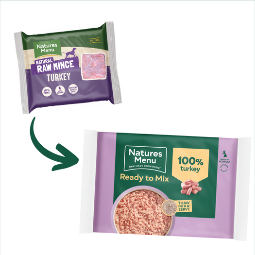 Natures Menu Block - 100% Turkey 400g