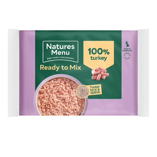 Natures Menu Block - 100% Turkey 400g