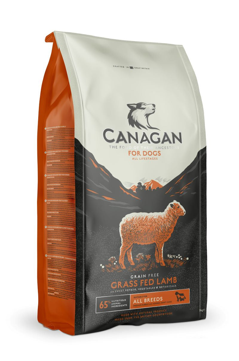 Canagan Grass-Fed Lamb For Dogs 2kg