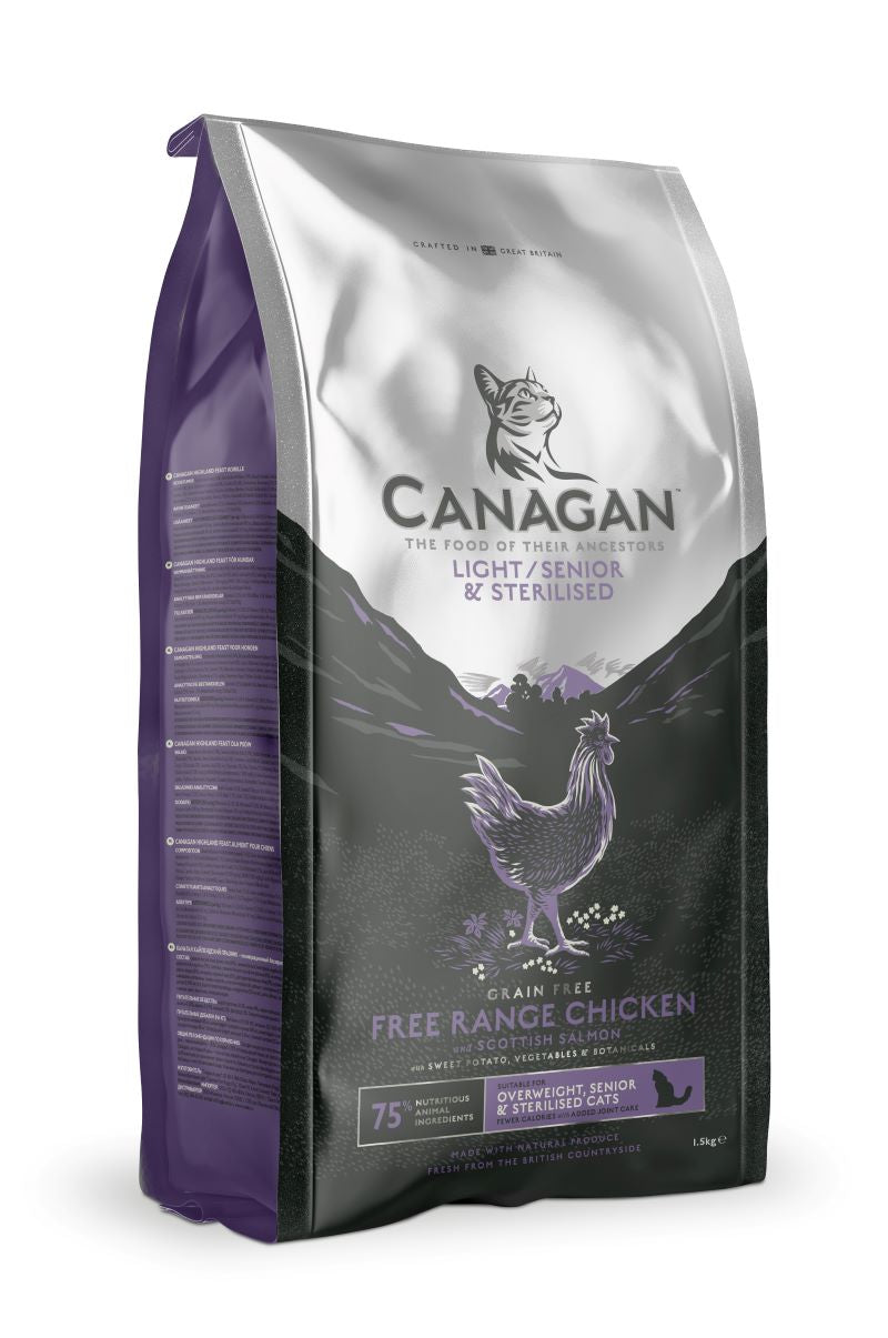 Canagan Light / Senior For Cats 4kg