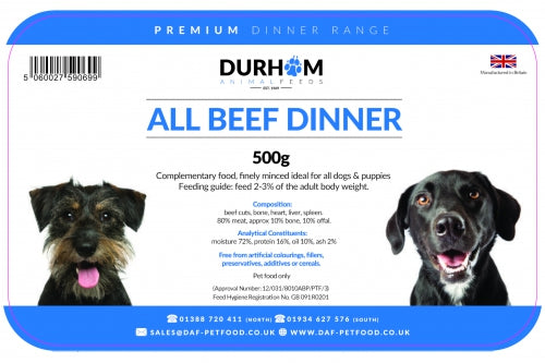 DAF Beef Dinner 500g