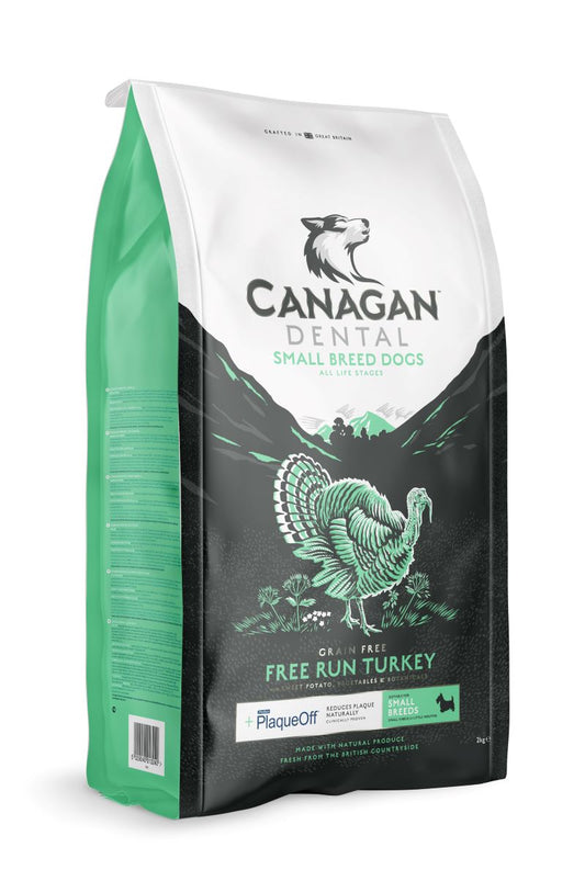 Canagan Small Breed Dental Free-Run Turkey 2kg