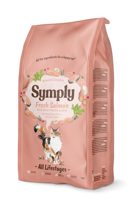 Symply Cat Salmon - All Lifestages 1.5kg