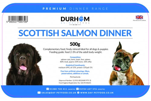 DAF Scottish Salmon Dinner 500g