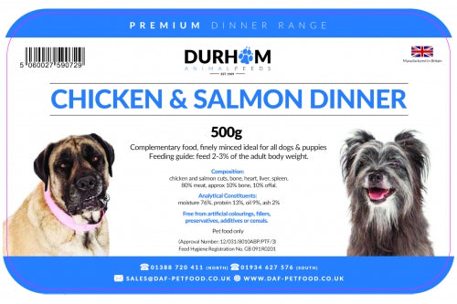 DAF Chicken & Salmon Dinner 500g