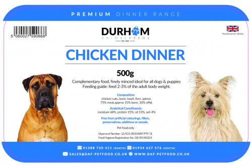 DAF Chicken Dinner 500g